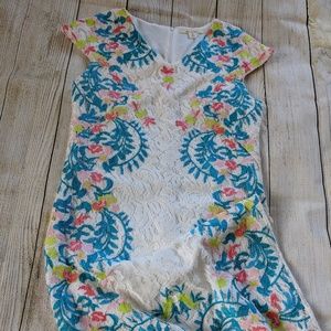 Multicolored Lace Miami Dress from Francesca's M